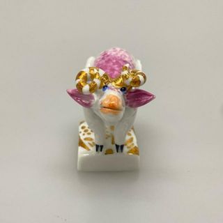 MEISSEN - Meissen(マイセン) 小物 - 白×ピンク×マルチ 置物 MEISSEN - Meissen(マイセン) 小物 - 白×ピンク×マルチ 置物