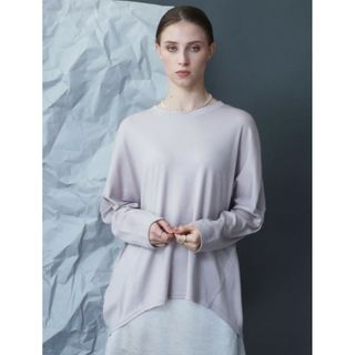 SCOT CLUB - 可愛い 春 ロゴニット ブルー 新品タグ付き SCOT CLUB - 可愛い 春 ロゴニット ブルー 新品タグ付き