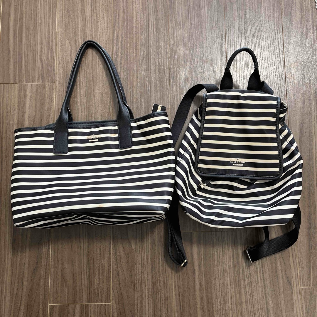 人気 kate spade ケイトスペード ナイロン 軽量 2way バッグ kate spade NEW YORK - ケイトスペード ナイロンバッグ×2個