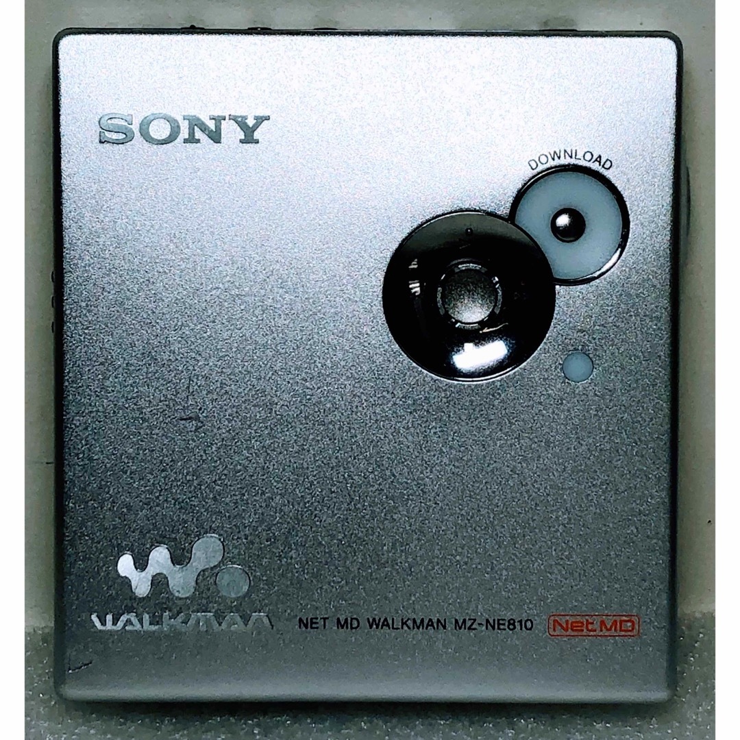 SONY☆Net MD WALKMAN MZ-NE810（ジャンク品故障品です）