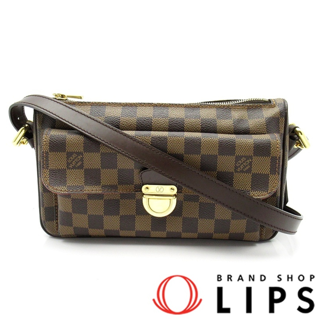 LOUIS VUITTON - ルイ・ヴィトン ラヴェッロGM  N60006 ダミエ レディースショルダーバッグ ブラウン【中古】