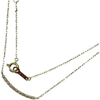 ヨンドシー(4℃)のヨンドシー ネックレス  K18 ダイヤモンド(ネックレス)
