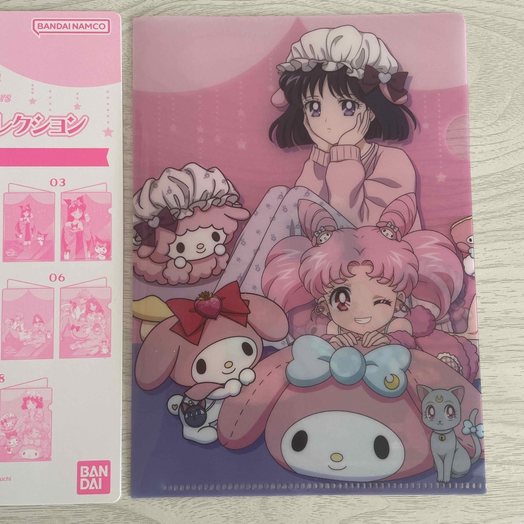 セーラームーン  ミニファイルコレクション エンタメ/ホビーのアニメグッズ(クリアファイル)の商品写真