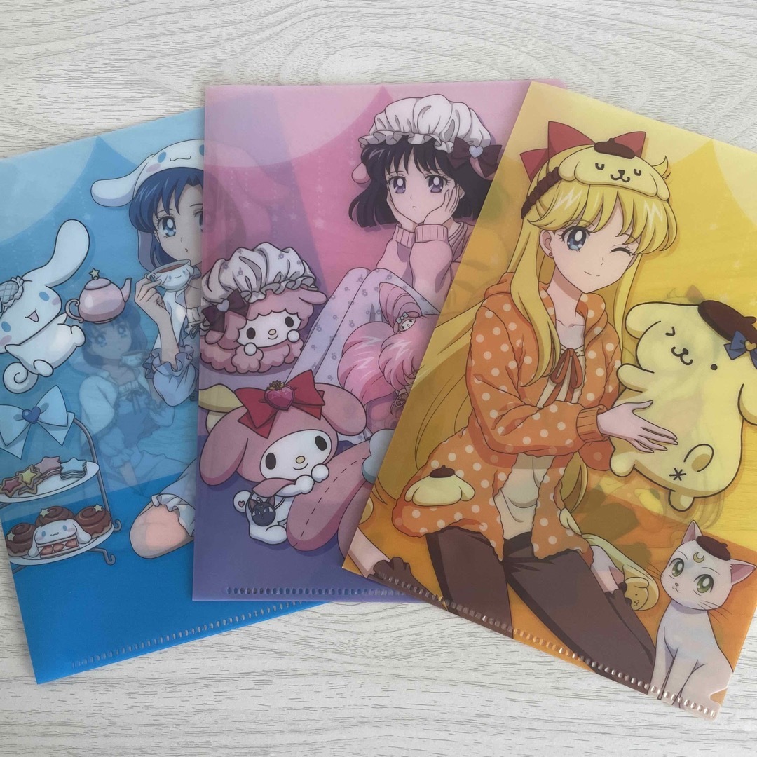 セーラームーン  ミニファイルコレクション エンタメ/ホビーのアニメグッズ(クリアファイル)の商品写真