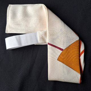 S69　帯揚げにも出来る三重紐　変わり結びアイテム　ハンドメイド　わけあり(和装小物)
