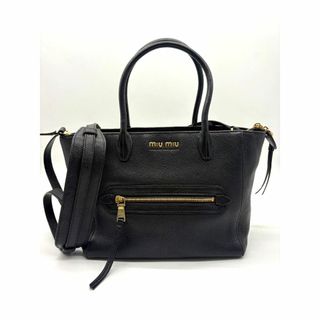 MIU MIU(ハンドバッグ ・ ブラック/黒色系)のフリマアイテム一覧 MIU MIU(ハンドバッグ ・ ブラック/黒色系)のフリマアイテム一覧