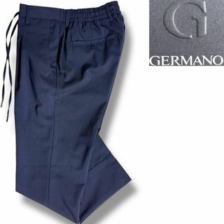 GERMANO - J3597 超美品 ジェルマーノ 1プリーツデニム GERMANO - J3597 超美品 ジェルマーノ 1プリーツデニム