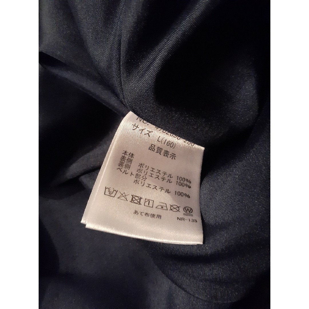 ポンポネット 総レース ワンピース ボレロ ネイビー 紺 セット
