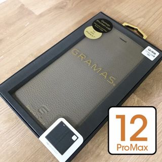 グラマス(GRAMAS)の本革 GRAMAS 12ProMax シュランケン TPE 手帳 5090(iPhoneケース)