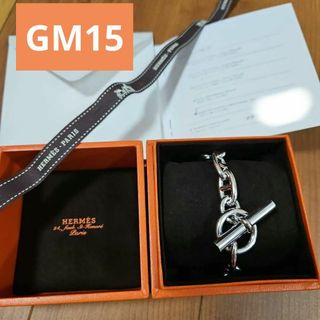 HERMES - エルメス HERMES ヘラクレスMM ブレスレット Ag925 19 HERMES - エルメス HERMES ヘラクレスMM ブレスレット Ag925 19