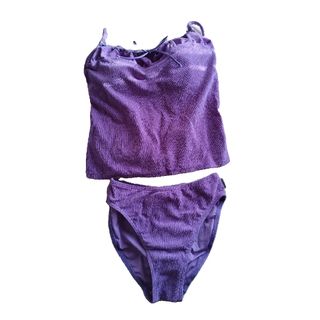 フィオルッチ(Fiorucci)の水着 FIORUCCI フィオルッチ パープル チューブトップ (水着)