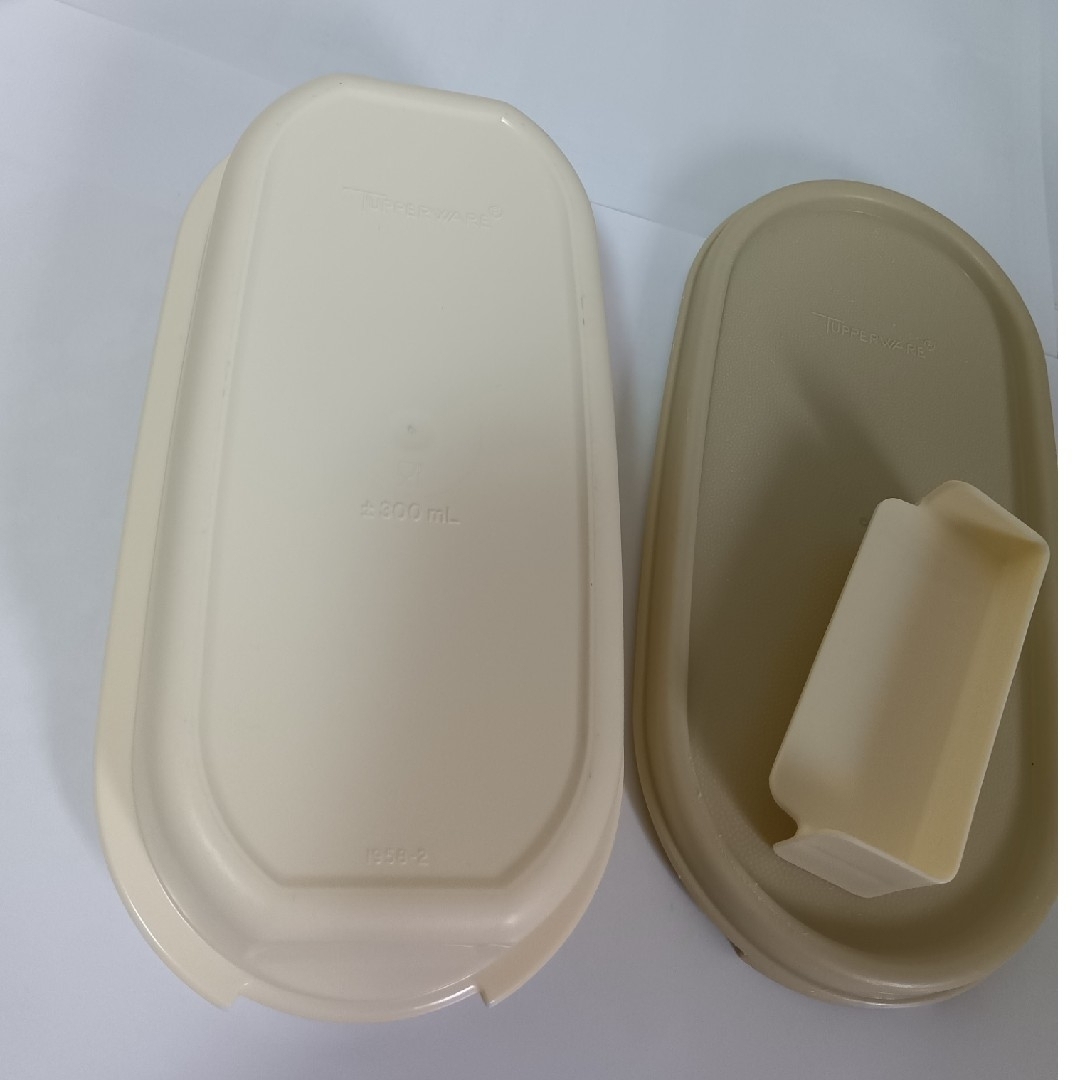 TupperwareBrands(タッパーウェア)のタッパーウェア MM楕円 プラスカップ トレー など 中古 インテリア/住まい/日用品のキッチン/食器(食器)の商品写真