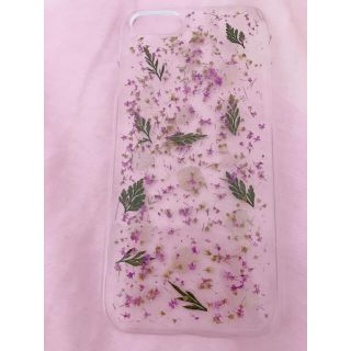 フラワー(flower)のflower 押し花iPhone6.7ケース(iPhoneケース)