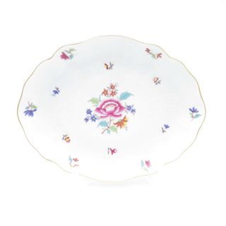ヘレンド ヘレンドブーケ（フラワーブーケ）プレート（約18㎝）2枚　ケーキ皿 ヘレンド ヘレンドブーケ（フラワーブーケ）プレート（約18㎝）2