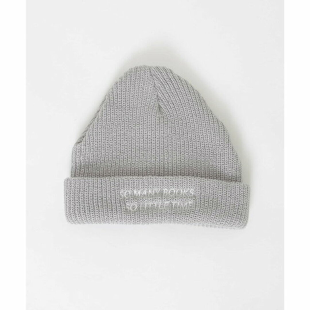 URBAN RESEARCH(アーバンリサーチ)の【Gray】BLANKMAG SO MANY BOOKS Knit Cap メンズの帽子(ニット帽/ビーニー)の商品写真