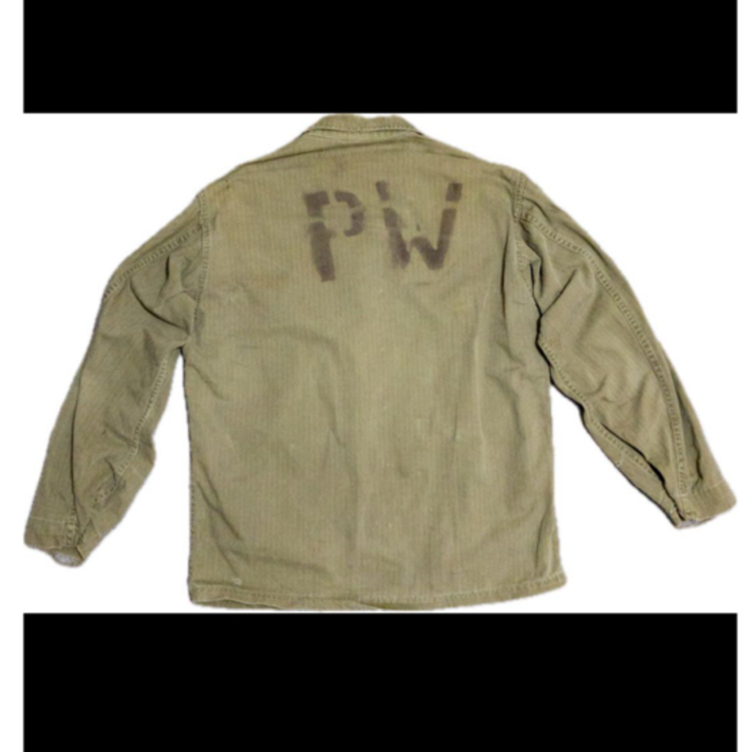 M-43 HBT US ARMY 40's ジャケット PW ヴィンテージ メンズのジャケット/アウター(ミリタリージャケット)の商品写真