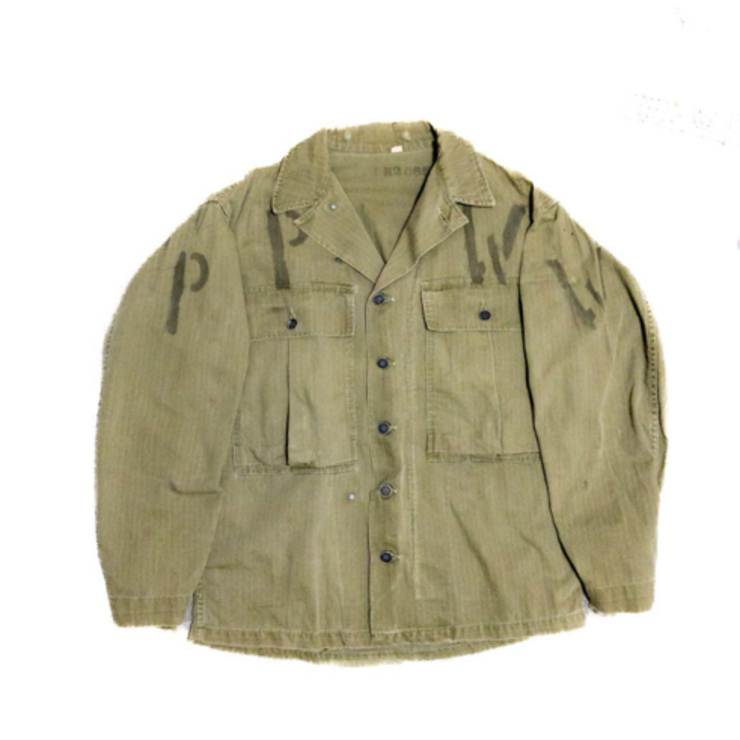 M-43 HBT US ARMY 40's ジャケット PW ヴィンテージ メンズのジャケット/アウター(ミリタリージャケット)の商品写真