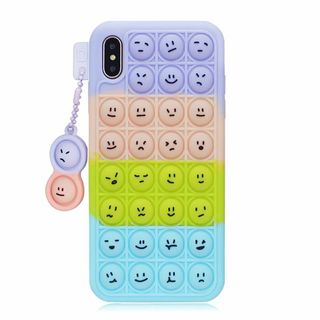 【色:紫.ピンク.グリーン_サイズ:iPhone XS/iPhone X】YUY(その他)