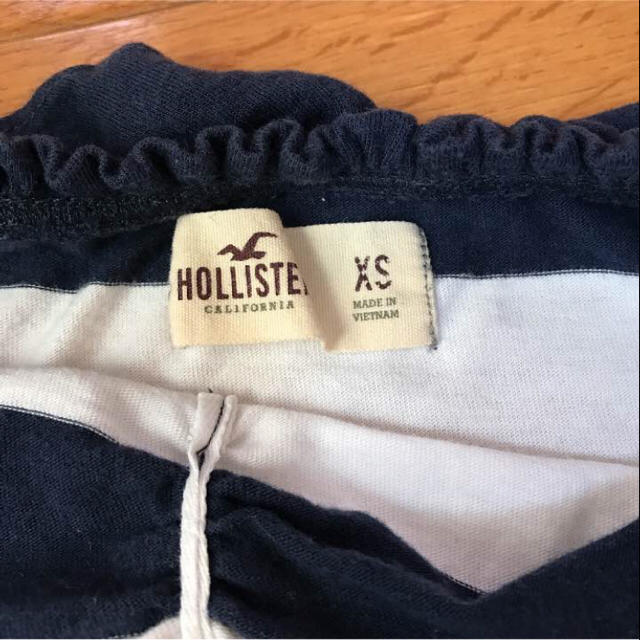 Hollister(ホリスター)のホリスター☆ボーダーカットソー キッズ/ベビー/マタニティのキッズ服女の子用(90cm~)(Tシャツ/カットソー)の商品写真