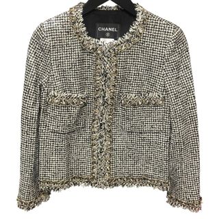 CHANEL - シャネル ジャケット CHANEL ネイビー クロシェット