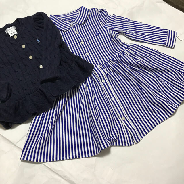 Ralph Lauren(ラルフローレン)のerika様専用 春夏新作☆ラルフローレン 半袖ワンピース キッズ/ベビー/マタニティのキッズ服女の子用(90cm~)(ワンピース)の商品写真