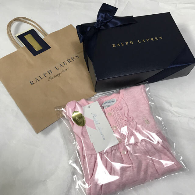 Ralph Lauren(ラルフローレン)のerika様専用 春夏新作☆ラルフローレン 半袖ワンピース キッズ/ベビー/マタニティのキッズ服女の子用(90cm~)(ワンピース)の商品写真