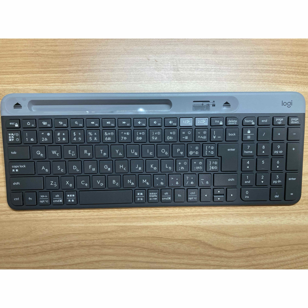 Logicool - ロジクールK580 スリムマルチデバイスワイヤレスキーボード