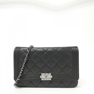 CHANEL - シャネル 財布 CHANEL ラムスキン ロゴ マトラッセ 型 CHANEL - シャネル 財布 CHANEL ラムスキン ロゴ マトラッセ 型