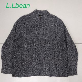 L.L.Bean - エルエルビーン 綿100% ニット ハーフジップ L.L.Bean - エルエルビーン 綿100% ニット ハーフジップ