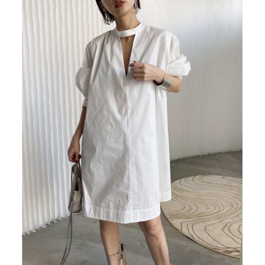 Ameri（アメリ）の「MEDI BOX TUNIC SHIRT（シャツ/ブラウス