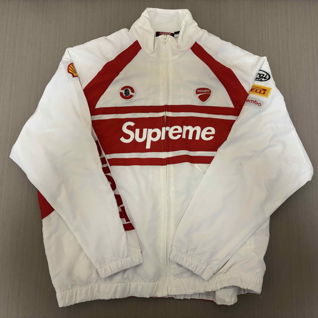 Supreme x Ducati Track Jacket(Supreme X Ducati Tracksuit Supreme x Ducati Track Jacket(Supreme X Ducati Tracksuit