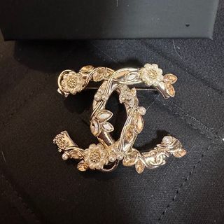 CHANEL - 【極美品!鑑定済!】 シャネル ブローチ ココマーク CHANEL - 【極美品!鑑定済!】 シャネル ブローチ ココマーク