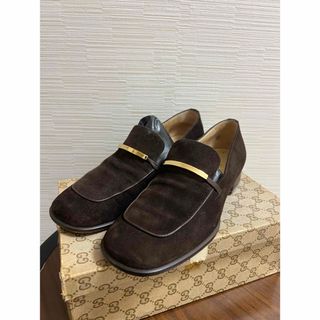 GUCCI - 極希少美品GUCCIグッチ クロコダイルビットローファー茶 GUCCI - 極希少美品GUCCIグッチ クロコダイルビットローファー茶
