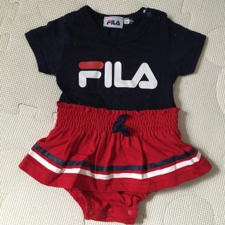 シマムラ(しまむら)のFILA♡70♡半袖ロンパース(ロンパース)