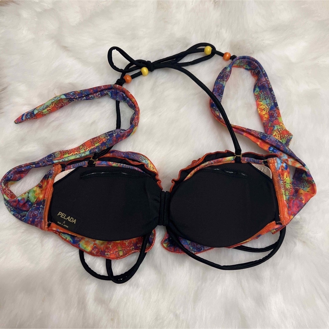 新品未使用】ブラジリアンビキニ PELADA カラフル 高級水着