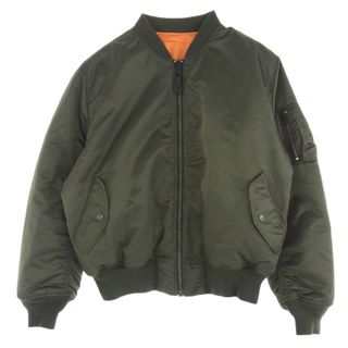 alpha - アルファ MA-1 フライトジャケット ジップアップ alpha - アルファ MA-1 フライトジャケット ジップアップ