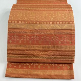 袋名古屋帯 美品 優品 正絹 【中古】(帯)