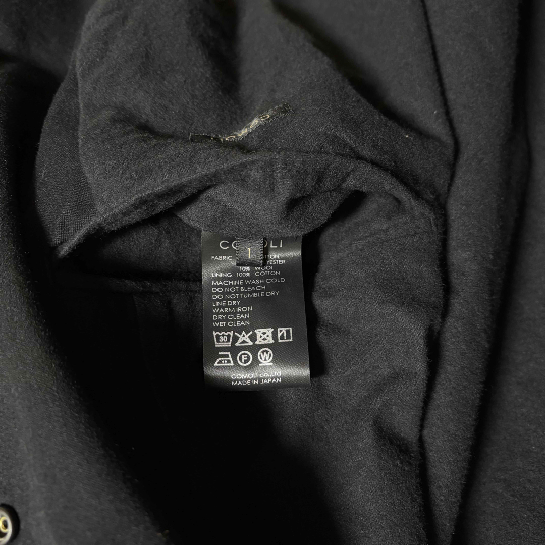 COMOLI - COMOLI 25SS ポストワークツイルジャケット B01-01015 COMOLI - COMOLI 25SS ポストワークツイルジャケット B01-01015