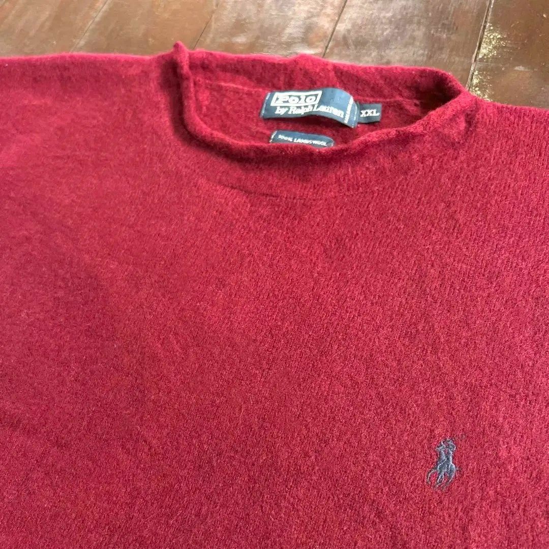 楽天市場】90s POLO RALPH LAUREN 長袖 ラムウール ニット