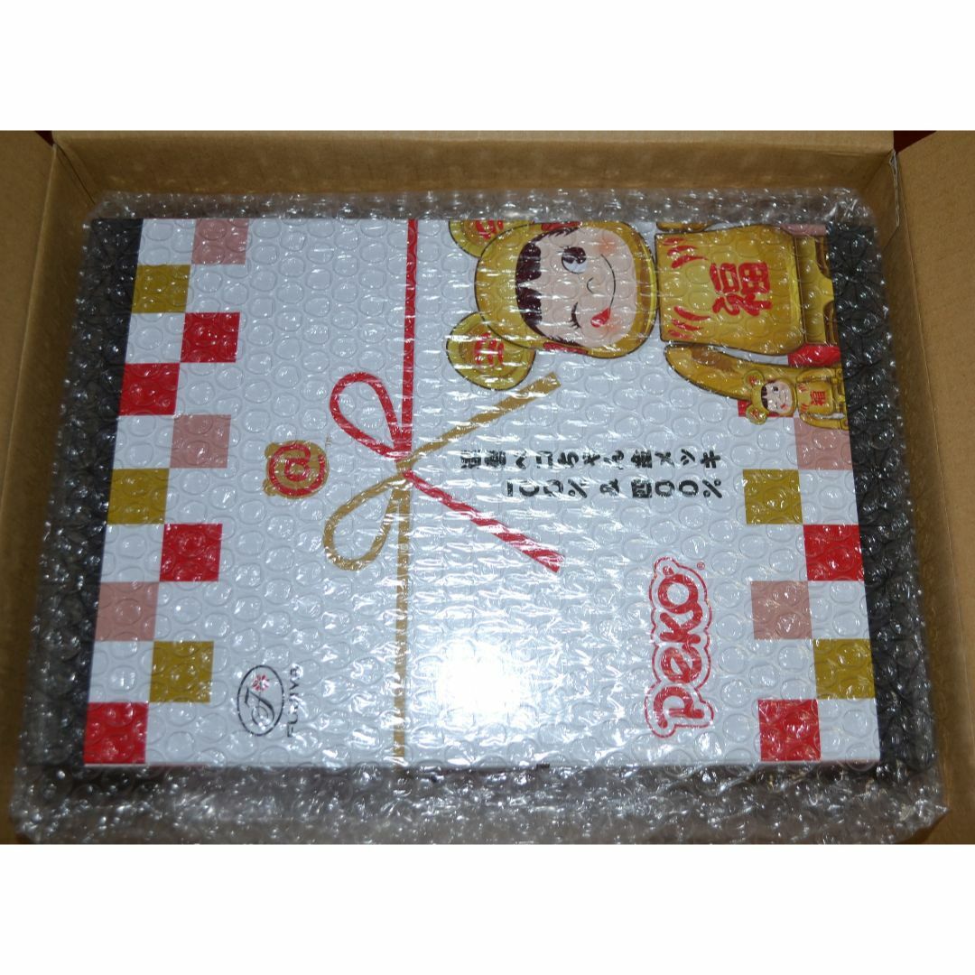 BE@RBRICK 達磨 ペコちゃん 金メッキ 100% & 400%