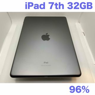 アップル(Apple)のiPad 第7世代 WiFi 32GB スペースグレイBT96%(タブレット)