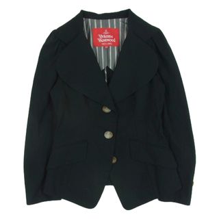 Vivienne Westwood - ヴィヴィアン ビッグオーブ 黒 コート Vivienne Westwood - ヴィヴィアン ビッグオーブ 黒 コート