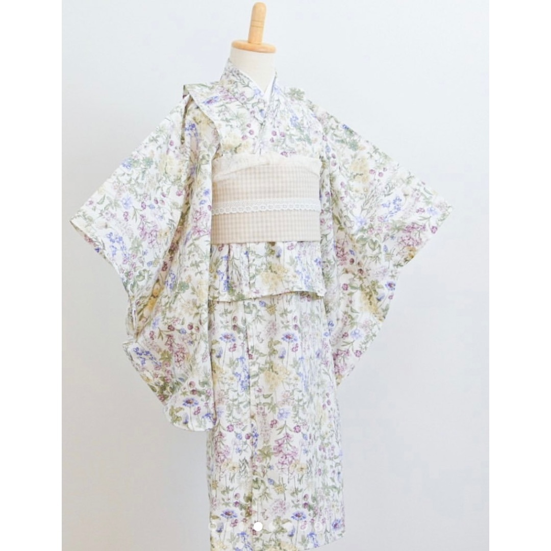 ハンドメイド　セパレート　753 着物　110