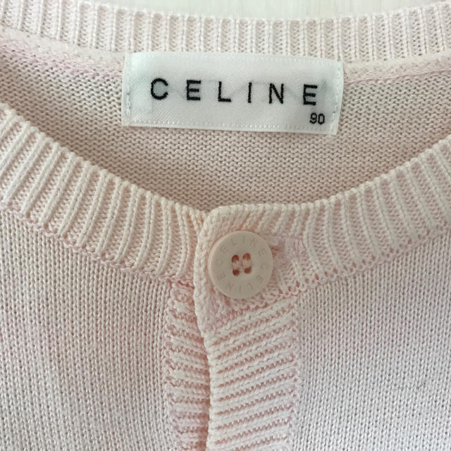 celine(セリーヌ)のセリーヌ カーディガン 90サイズ キッズ/ベビー/マタニティのキッズ服女の子用(90cm~)(カーディガン)の商品写真