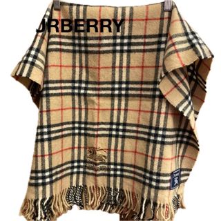 BURBERRY - BURBERRY バーバリー マフラー カシミア100% タグ BURBERRY - BURBERRY バーバリー マフラー カシミア100% タグ
