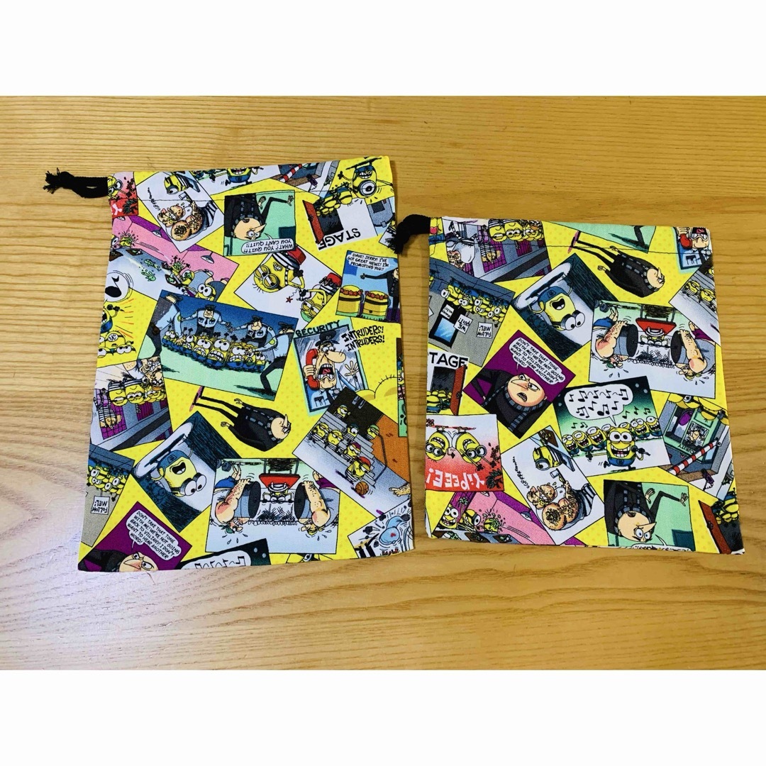 ミニオン(ミニオン)の【ハンドメイド】ミニオン 巾着 ハンドメイドのハンドメイド その他(その他)の商品写真