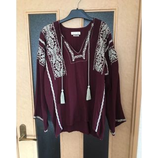 イザベルマラン(Isabel Marant)のIsabel marant 刺繍ブラウス(シャツ/ブラウス(長袖/七分))