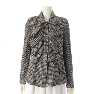 CHANEL - シャネル ブラウス CHANEL シャツ シェルボタン CHANEL - シャネル ブラウス CHANEL シャツ シェルボタン