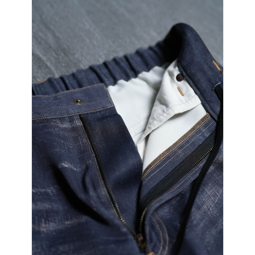 MB - MB ULTIMATE FABRIC トロンプルイユワイドデニムの通販 by MB - MB ULTIMATE FABRIC トロンプルイユワイドデニムの通販 by