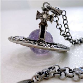 Vivienne Westwood(ネックレス ・ パープル/紫色系)のフリマ Vivienne Westwood(ネックレス ・ パープル/紫色系)のフリマ